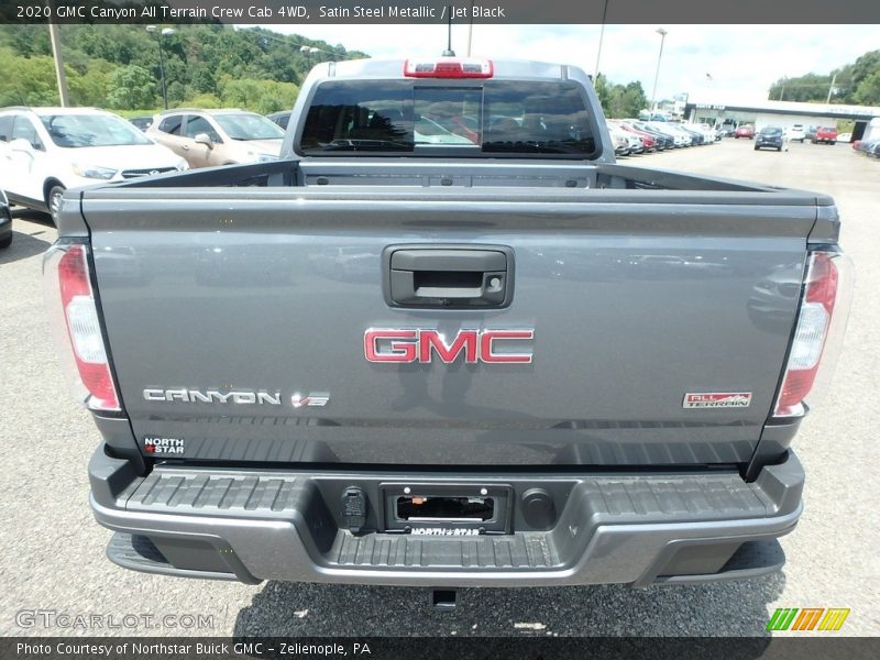 Satin Steel Metallic / Jet Black 2020 GMC Canyon All Terrain Crew Cab 4WD