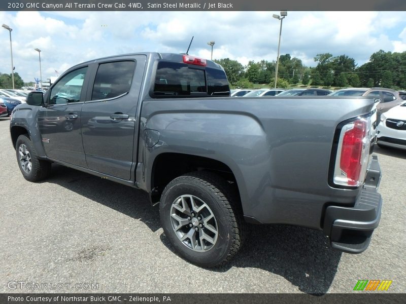 Satin Steel Metallic / Jet Black 2020 GMC Canyon All Terrain Crew Cab 4WD