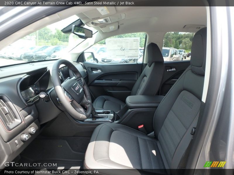 Satin Steel Metallic / Jet Black 2020 GMC Canyon All Terrain Crew Cab 4WD