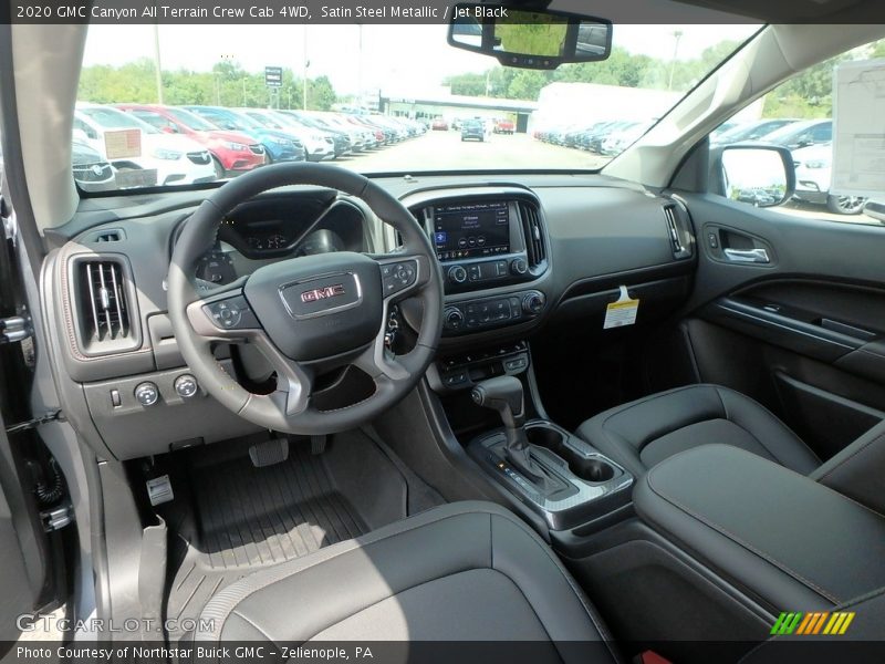  2020 Canyon All Terrain Crew Cab 4WD Jet Black Interior