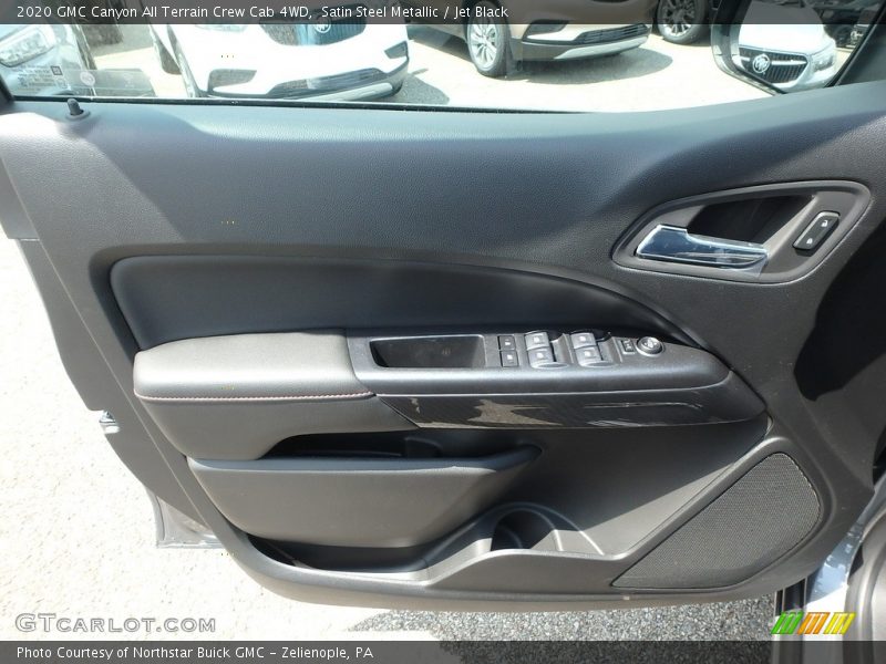 Satin Steel Metallic / Jet Black 2020 GMC Canyon All Terrain Crew Cab 4WD