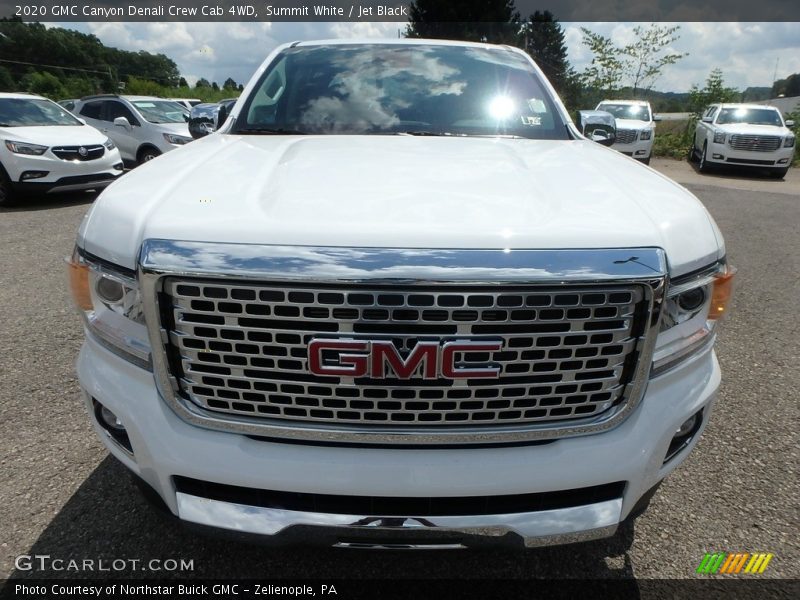 Summit White / Jet Black 2020 GMC Canyon Denali Crew Cab 4WD