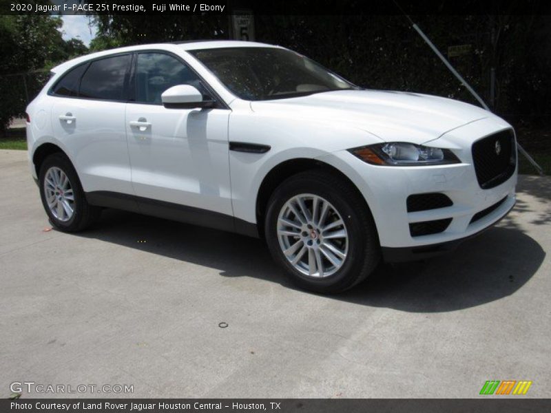Fuji White / Ebony 2020 Jaguar F-PACE 25t Prestige