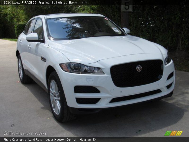 Fuji White / Ebony 2020 Jaguar F-PACE 25t Prestige