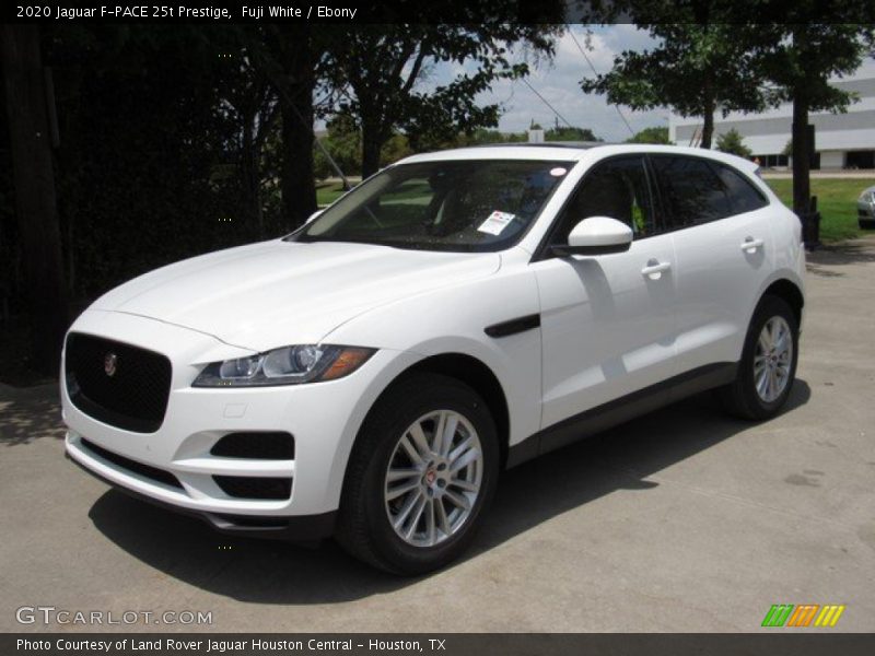 Fuji White / Ebony 2020 Jaguar F-PACE 25t Prestige