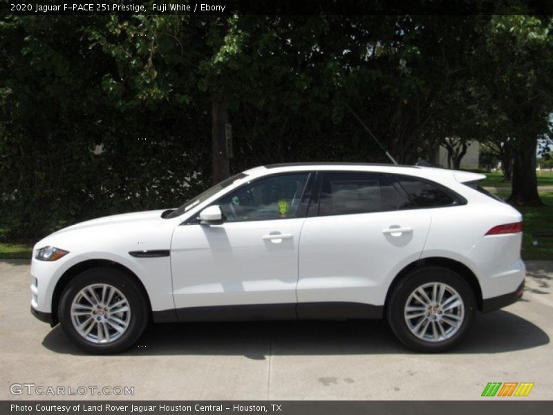 Fuji White / Ebony 2020 Jaguar F-PACE 25t Prestige