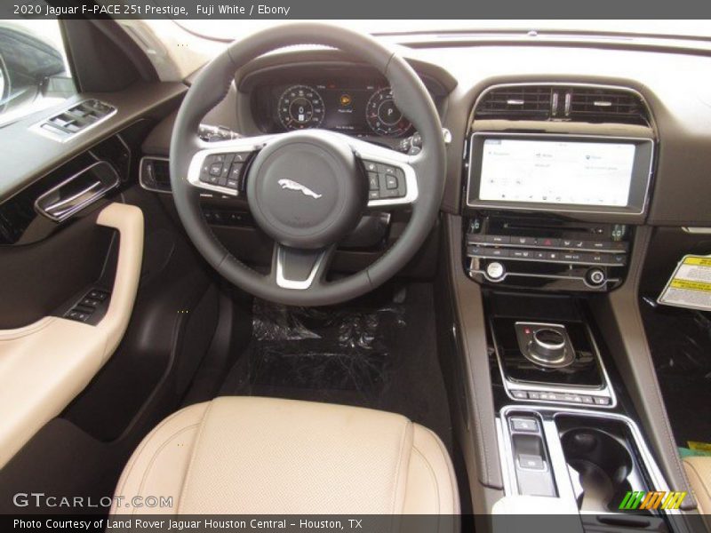 Fuji White / Ebony 2020 Jaguar F-PACE 25t Prestige