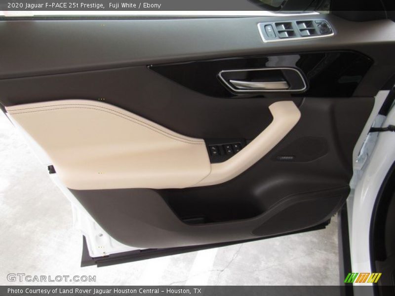 Fuji White / Ebony 2020 Jaguar F-PACE 25t Prestige