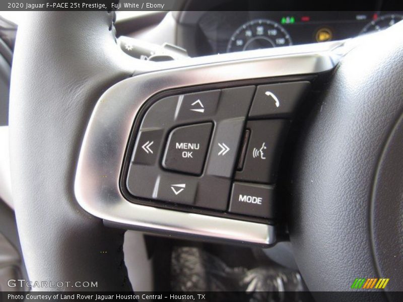 Fuji White / Ebony 2020 Jaguar F-PACE 25t Prestige