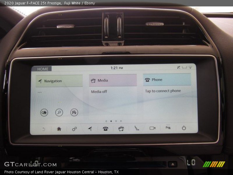 Fuji White / Ebony 2020 Jaguar F-PACE 25t Prestige