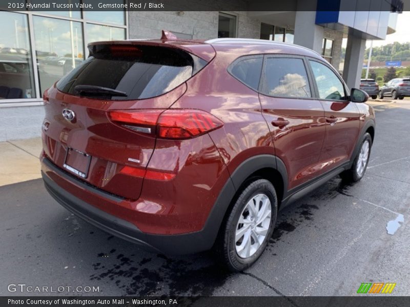 Gemstone Red / Black 2019 Hyundai Tucson Value
