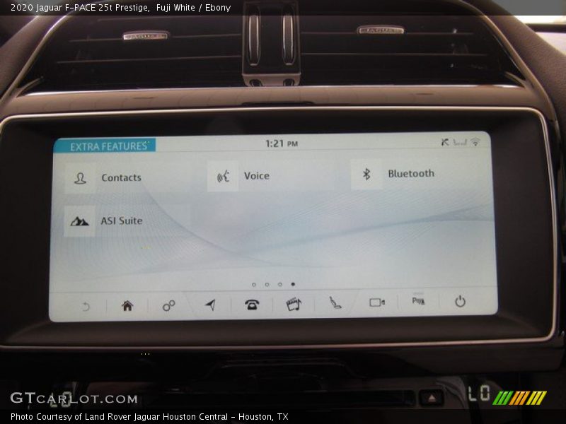 Fuji White / Ebony 2020 Jaguar F-PACE 25t Prestige
