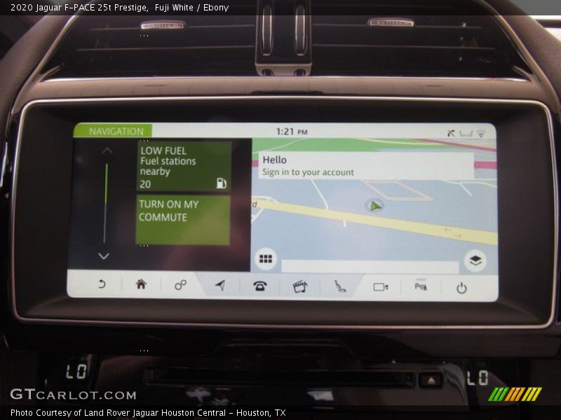 Fuji White / Ebony 2020 Jaguar F-PACE 25t Prestige