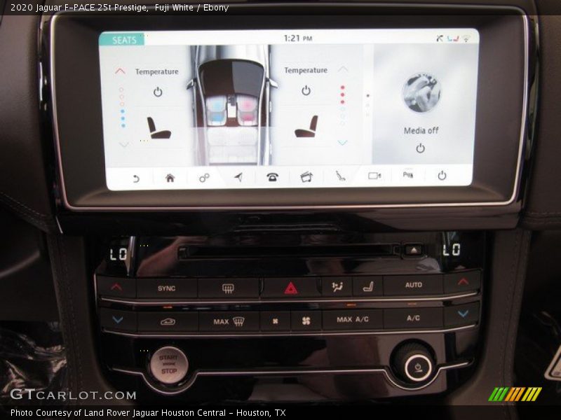 Fuji White / Ebony 2020 Jaguar F-PACE 25t Prestige