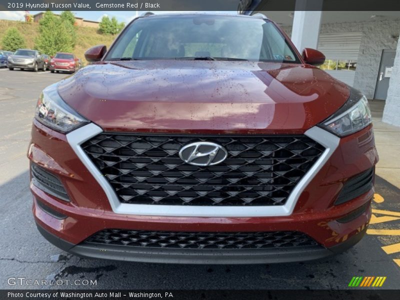 Gemstone Red / Black 2019 Hyundai Tucson Value