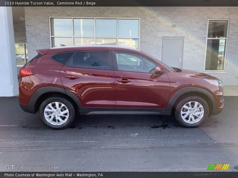 Gemstone Red / Beige 2019 Hyundai Tucson Value