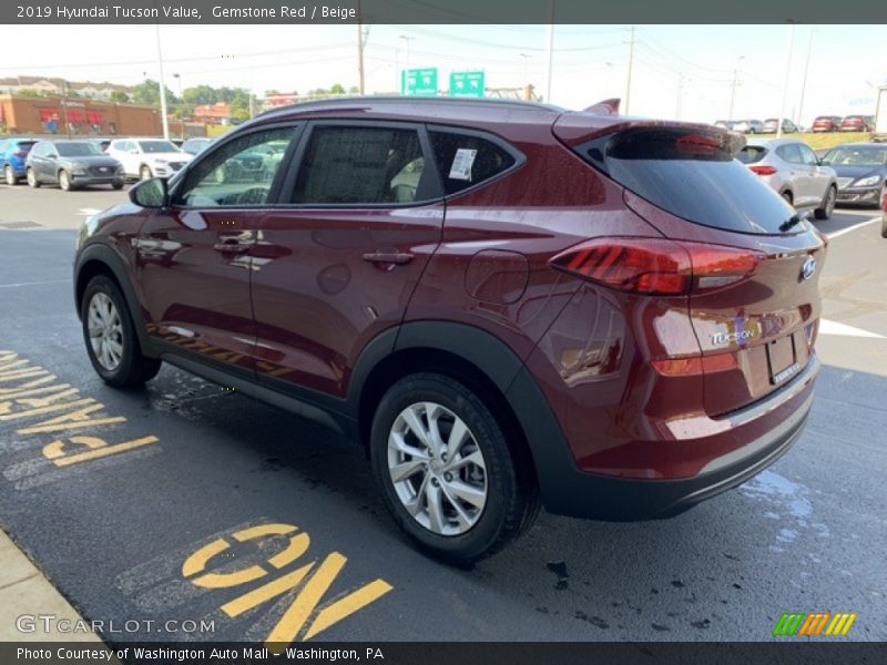 Gemstone Red / Beige 2019 Hyundai Tucson Value