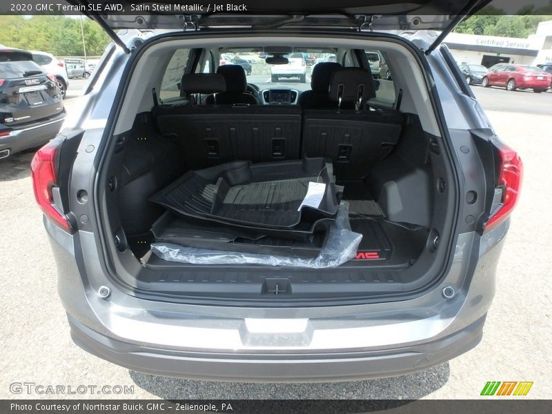 Satin Steel Metallic / Jet Black 2020 GMC Terrain SLE AWD