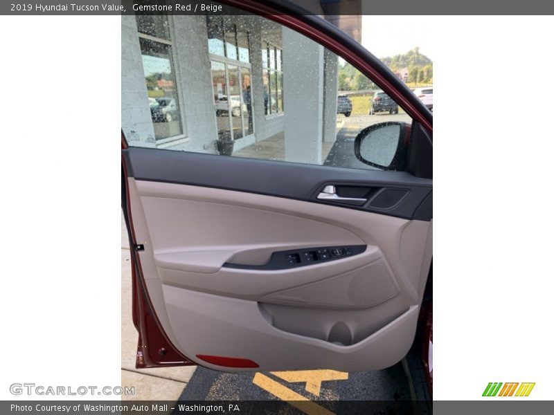 Gemstone Red / Beige 2019 Hyundai Tucson Value