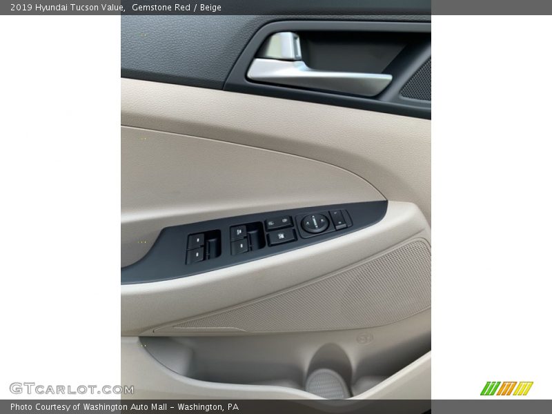Gemstone Red / Beige 2019 Hyundai Tucson Value