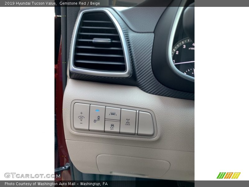 Gemstone Red / Beige 2019 Hyundai Tucson Value