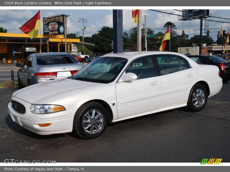 White Gold Flash / Light Cashmere 2004 Buick LeSabre Limited