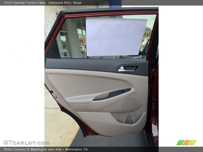 Gemstone Red / Beige 2019 Hyundai Tucson Value
