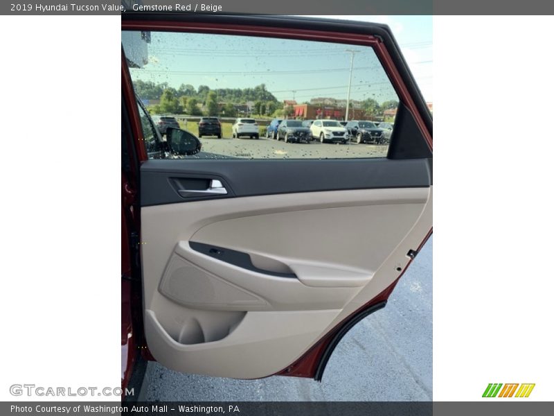 Gemstone Red / Beige 2019 Hyundai Tucson Value