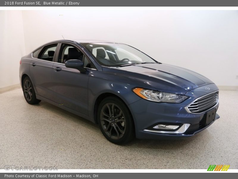  2018 Fusion SE Blue Metallic