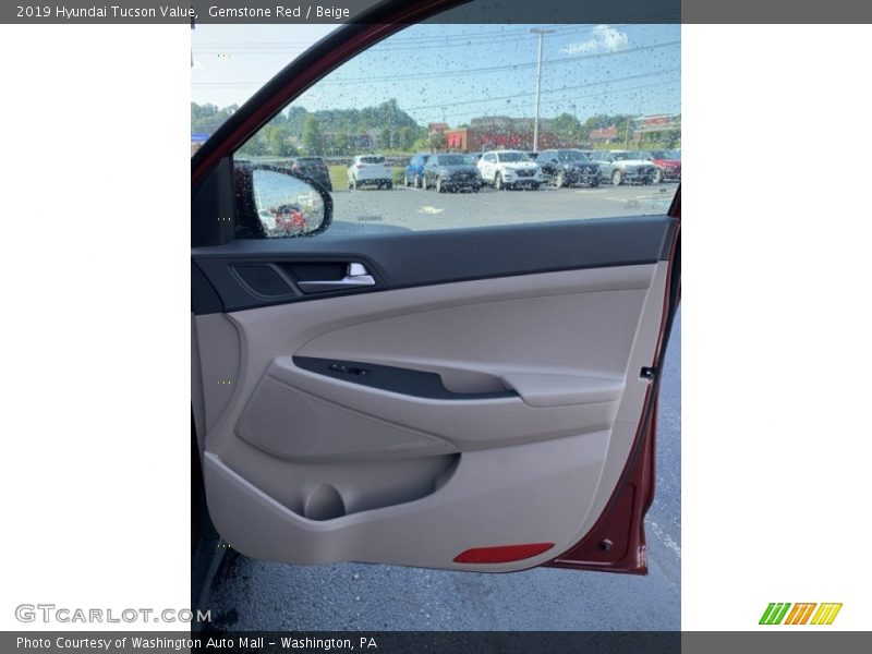 Gemstone Red / Beige 2019 Hyundai Tucson Value