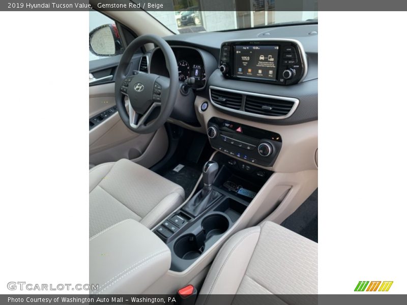 Gemstone Red / Beige 2019 Hyundai Tucson Value