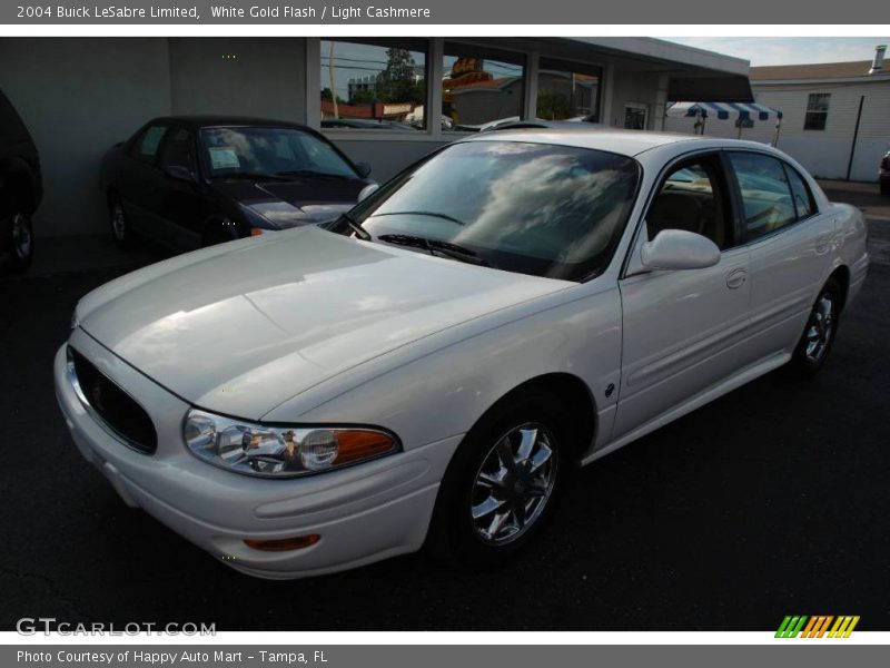 White Gold Flash / Light Cashmere 2004 Buick LeSabre Limited