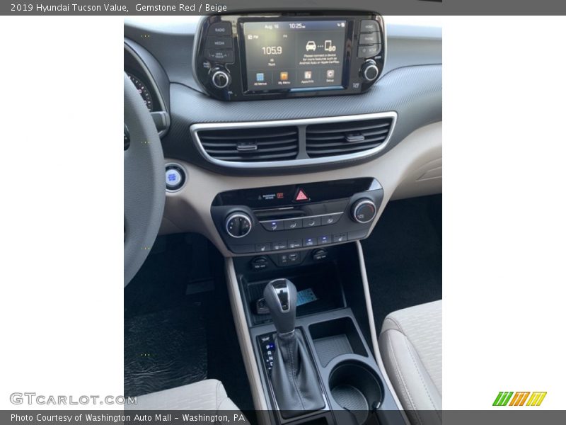 Gemstone Red / Beige 2019 Hyundai Tucson Value