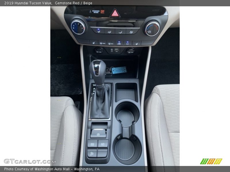 Gemstone Red / Beige 2019 Hyundai Tucson Value