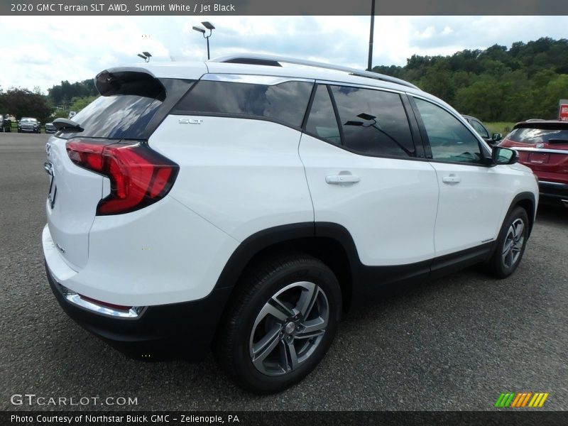 Summit White / Jet Black 2020 GMC Terrain SLT AWD