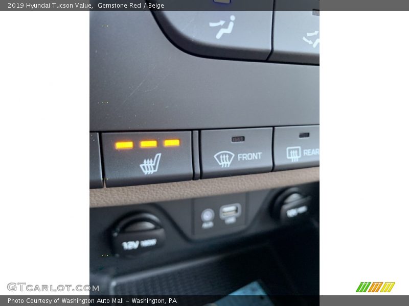 Gemstone Red / Beige 2019 Hyundai Tucson Value