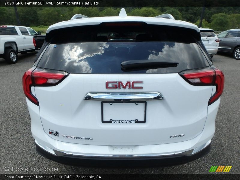Summit White / Jet Black 2020 GMC Terrain SLT AWD