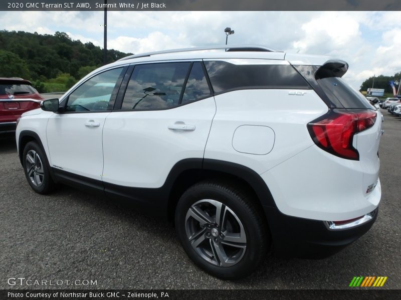 Summit White / Jet Black 2020 GMC Terrain SLT AWD