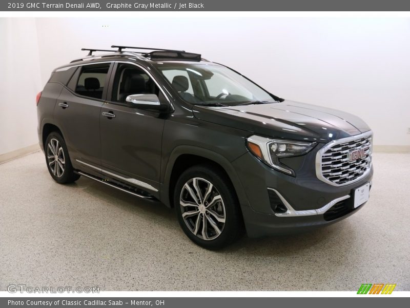 Graphite Gray Metallic / Jet Black 2019 GMC Terrain Denali AWD