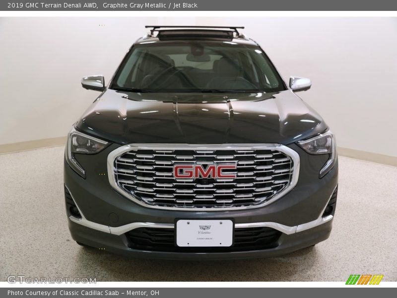 Graphite Gray Metallic / Jet Black 2019 GMC Terrain Denali AWD