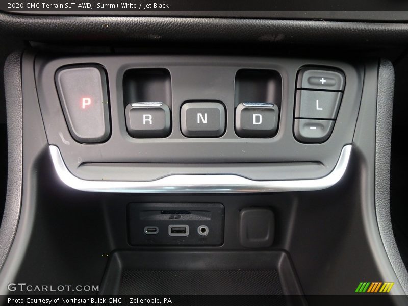 Summit White / Jet Black 2020 GMC Terrain SLT AWD