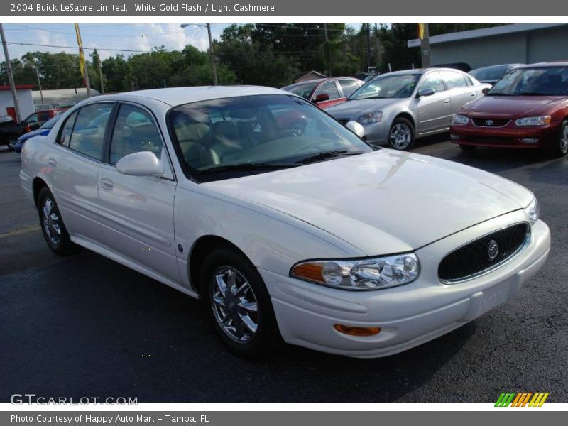 White Gold Flash / Light Cashmere 2004 Buick LeSabre Limited