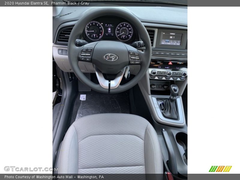 Phantom Black / Gray 2020 Hyundai Elantra SE