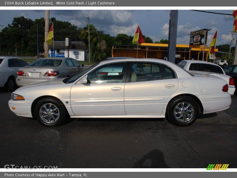 White Gold Flash / Light Cashmere 2004 Buick LeSabre Limited