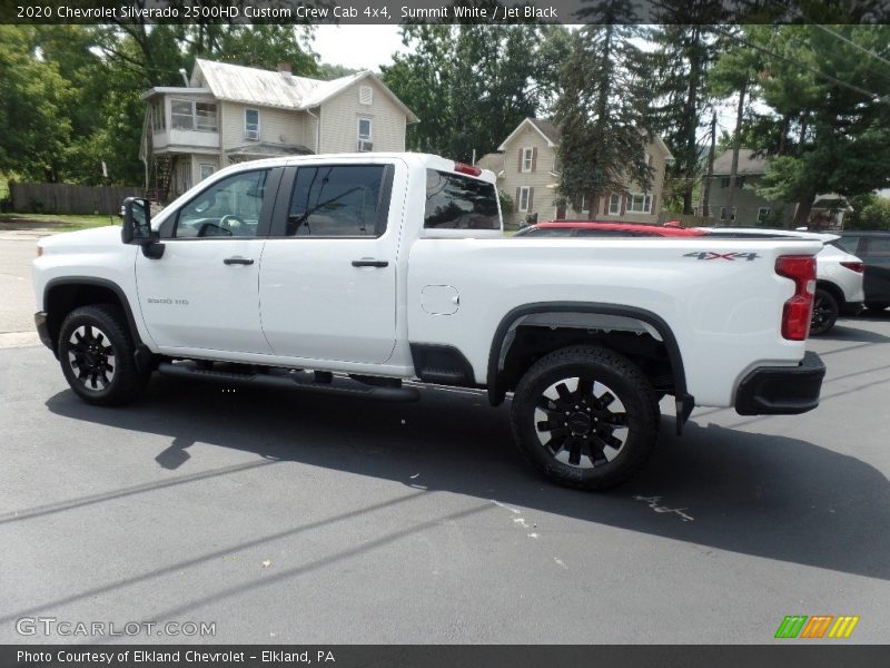  2020 Silverado 2500HD Custom Crew Cab 4x4 Summit White