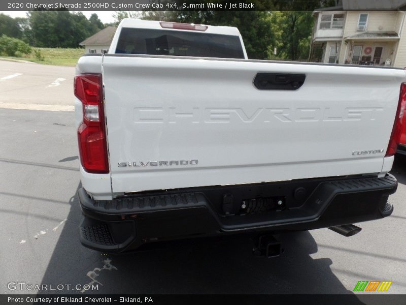Summit White / Jet Black 2020 Chevrolet Silverado 2500HD Custom Crew Cab 4x4
