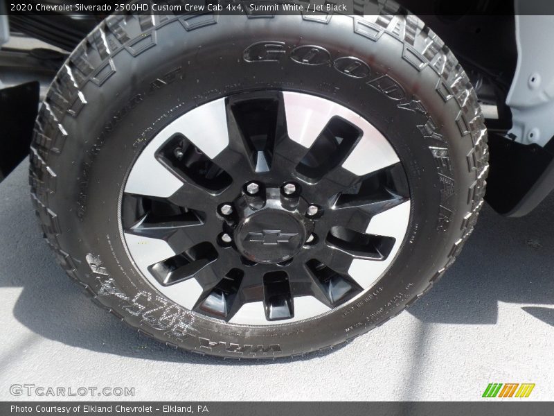  2020 Silverado 2500HD Custom Crew Cab 4x4 Wheel