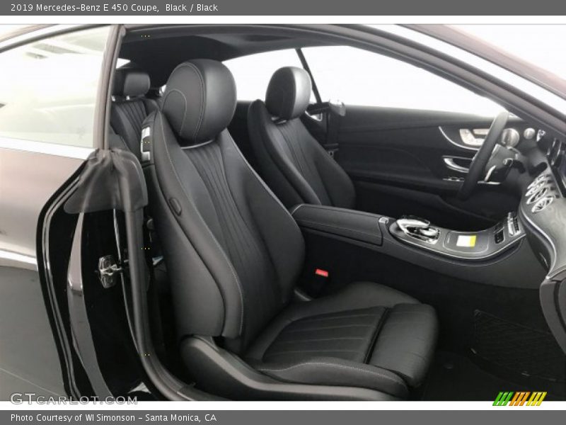 Black / Black 2019 Mercedes-Benz E 450 Coupe