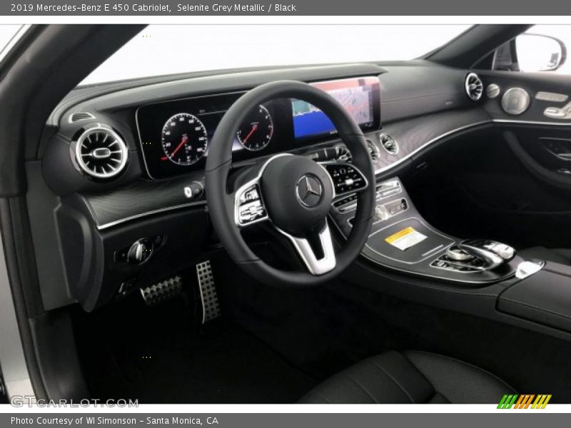 Selenite Grey Metallic / Black 2019 Mercedes-Benz E 450 Cabriolet