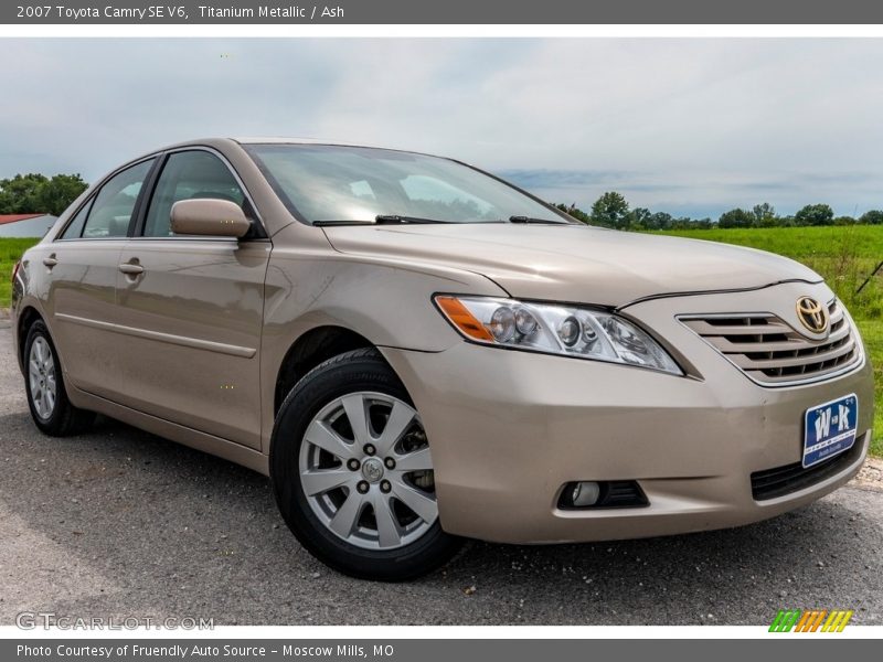 Titanium Metallic / Ash 2007 Toyota Camry SE V6